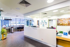 CCC, reception desk