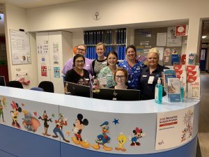 Paediatrics ward team